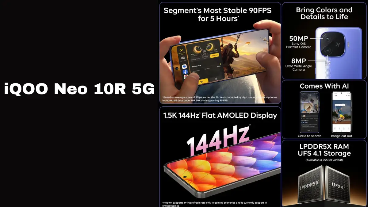 iQOO Neo 10R 5G