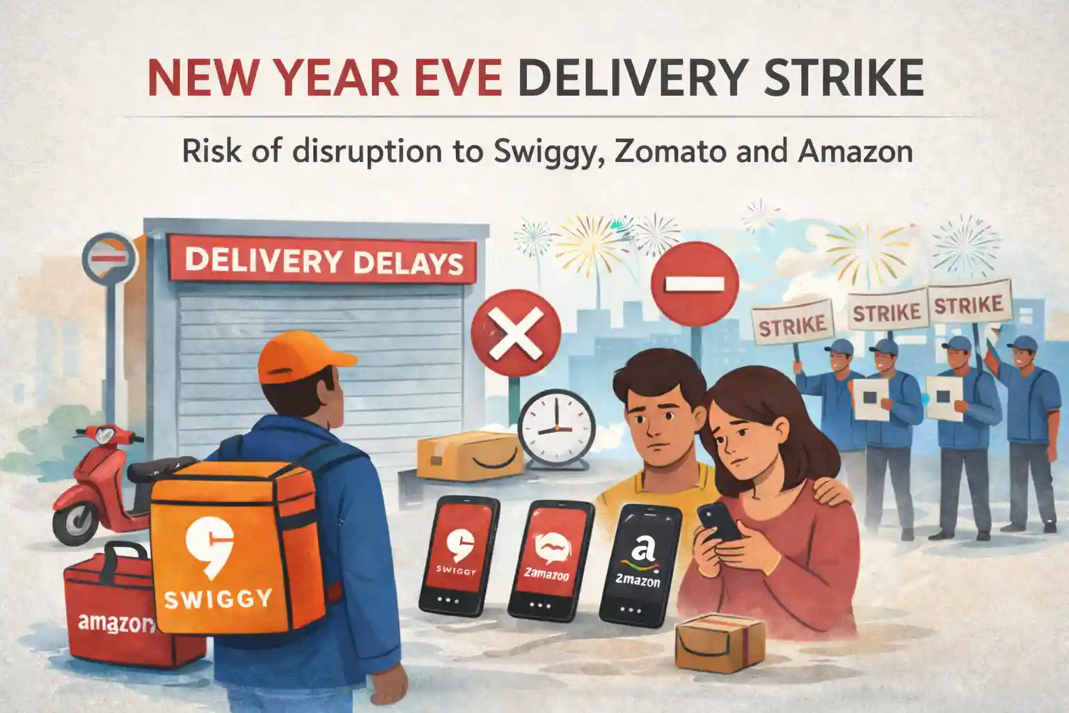 Delivery Strike Alert