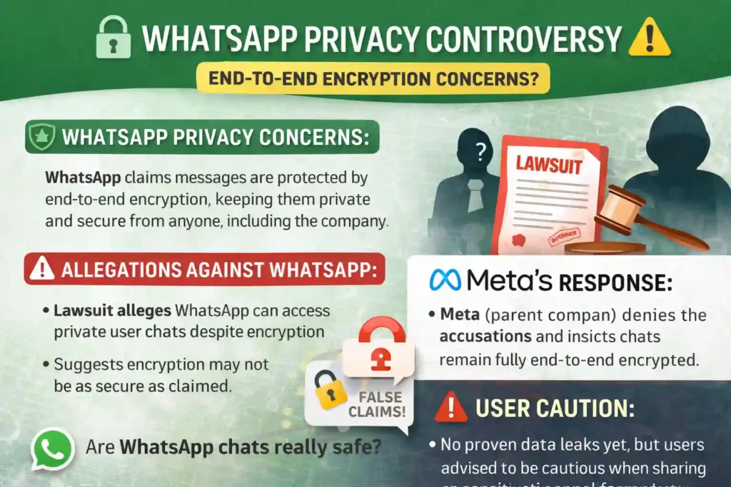 Whatsapp Sued Over Encryption Claims