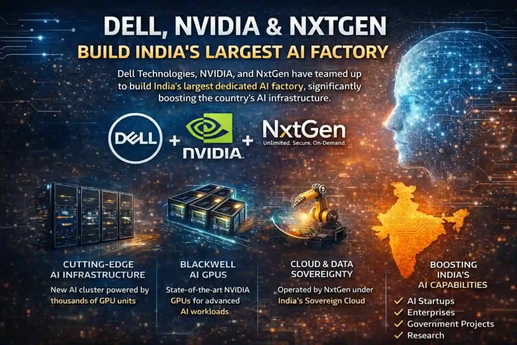 india ai infrastructure dell nvidia nxtgen