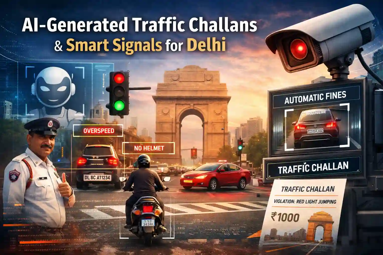 Delhi AI Traffic Management System