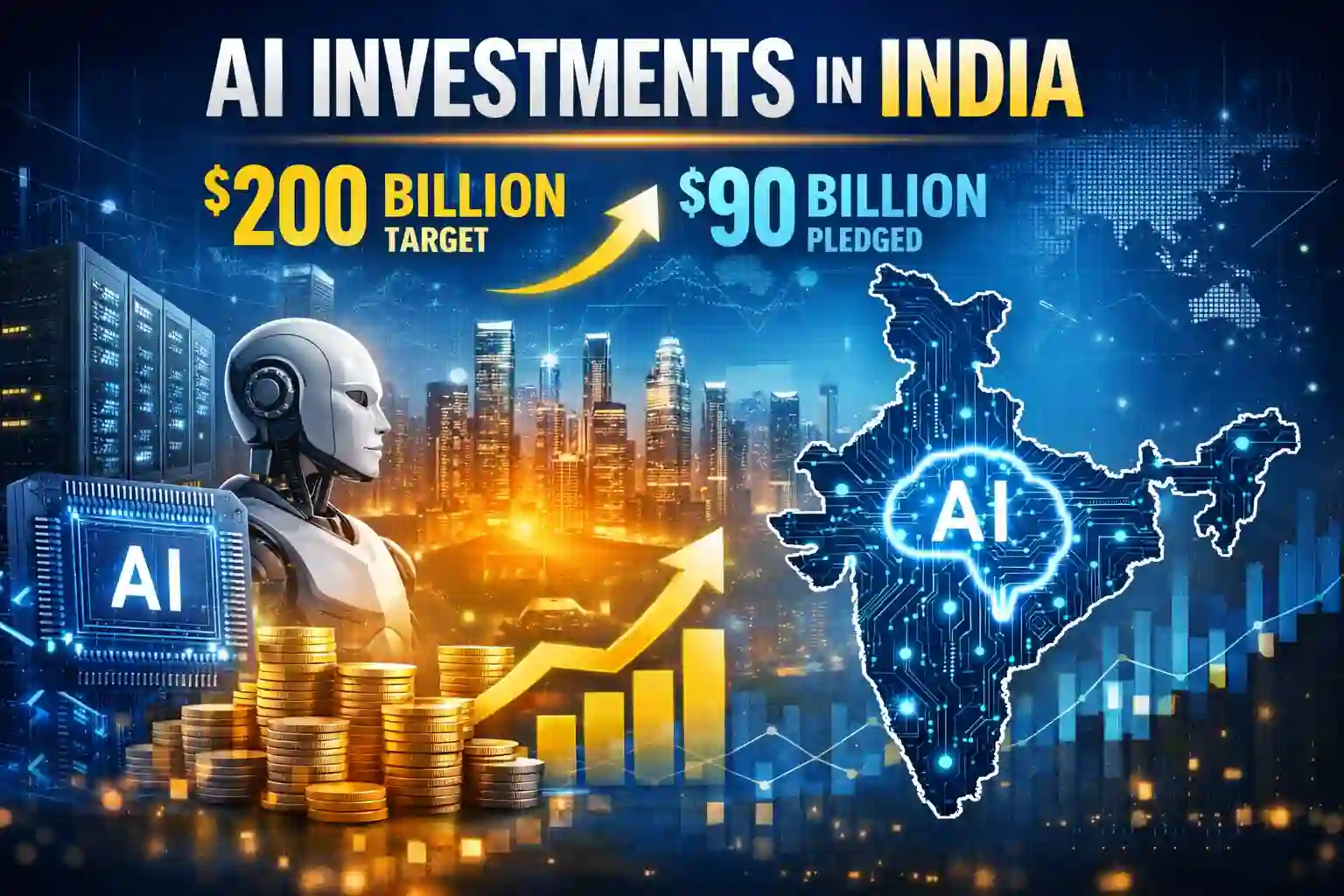 india ai investment 200 billion target