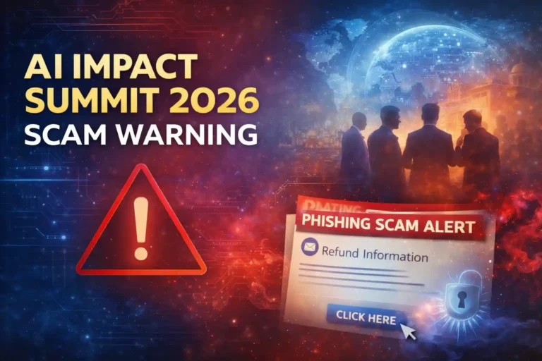 india ai summit 2026 scam warning