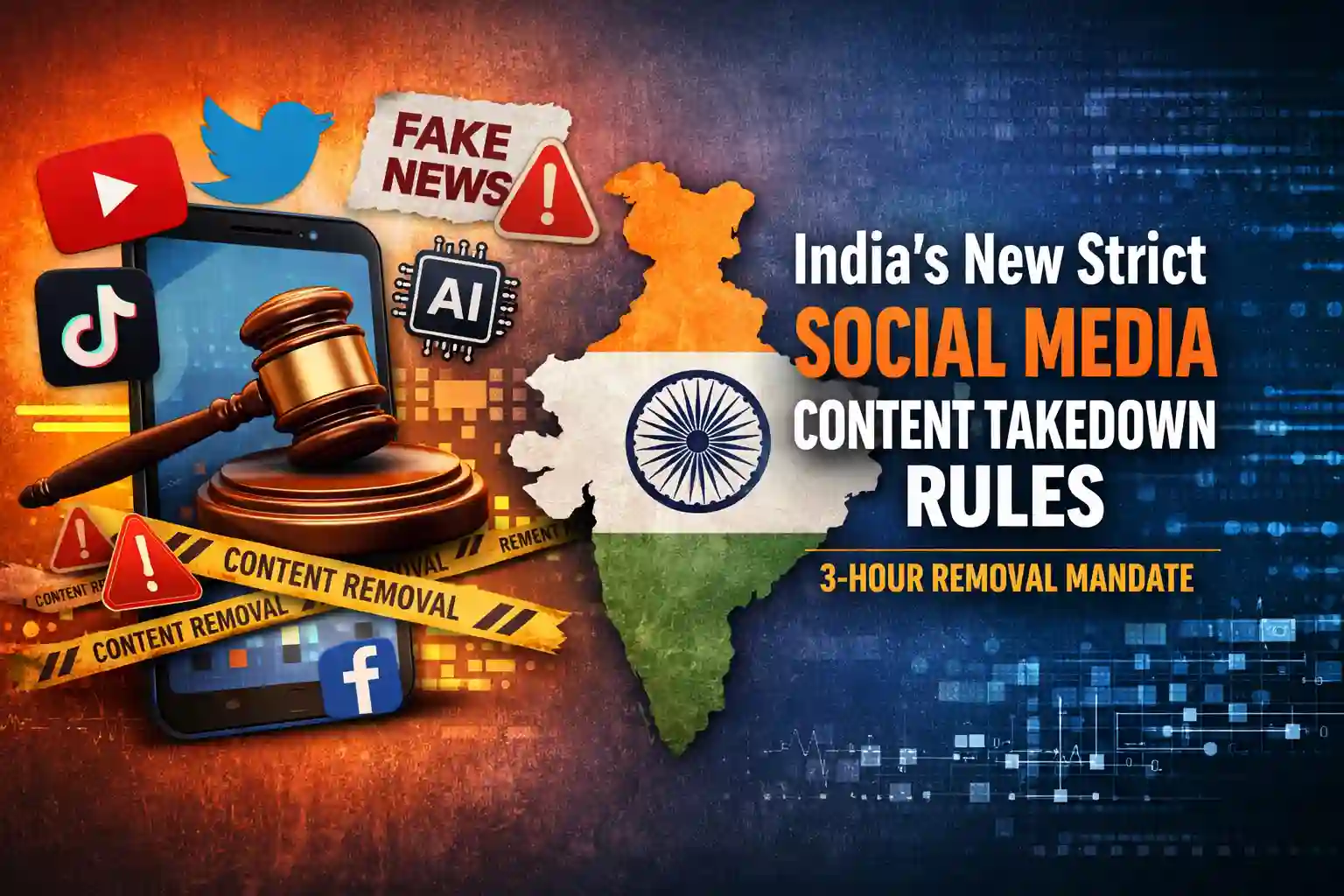 india strict social media rules 2026