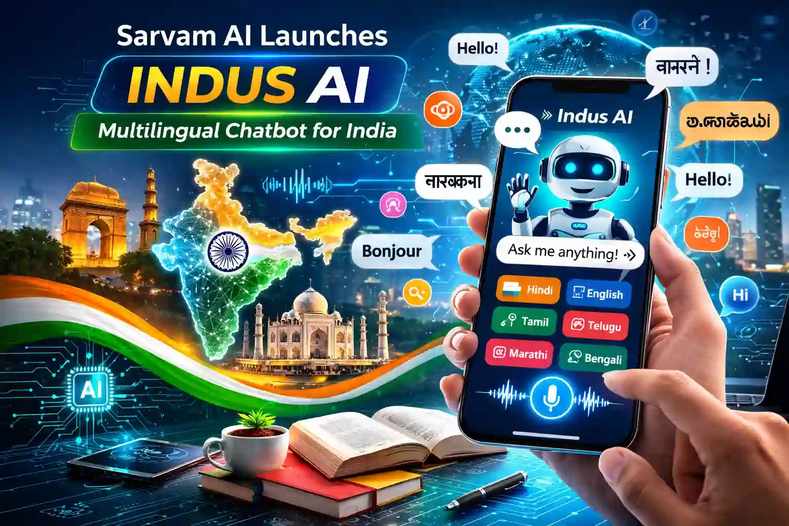 sarvam ai multilingual chatbot india
