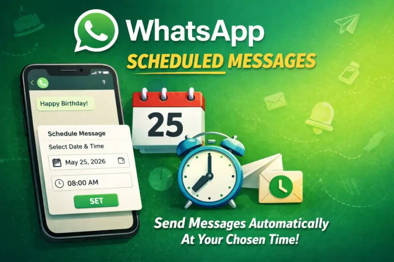 whatsapp scheduled messages feature