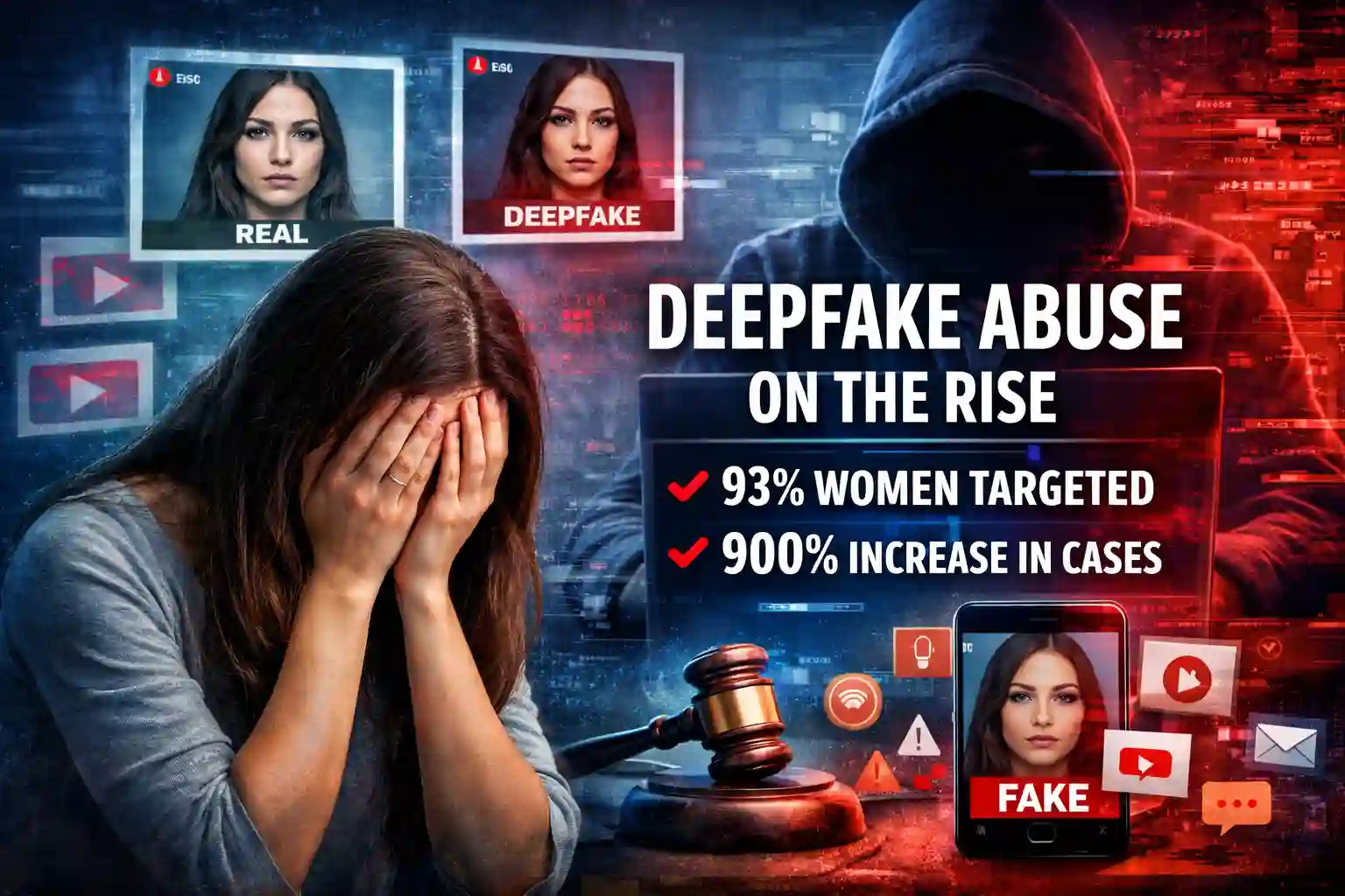 deepfake abuse growth in india