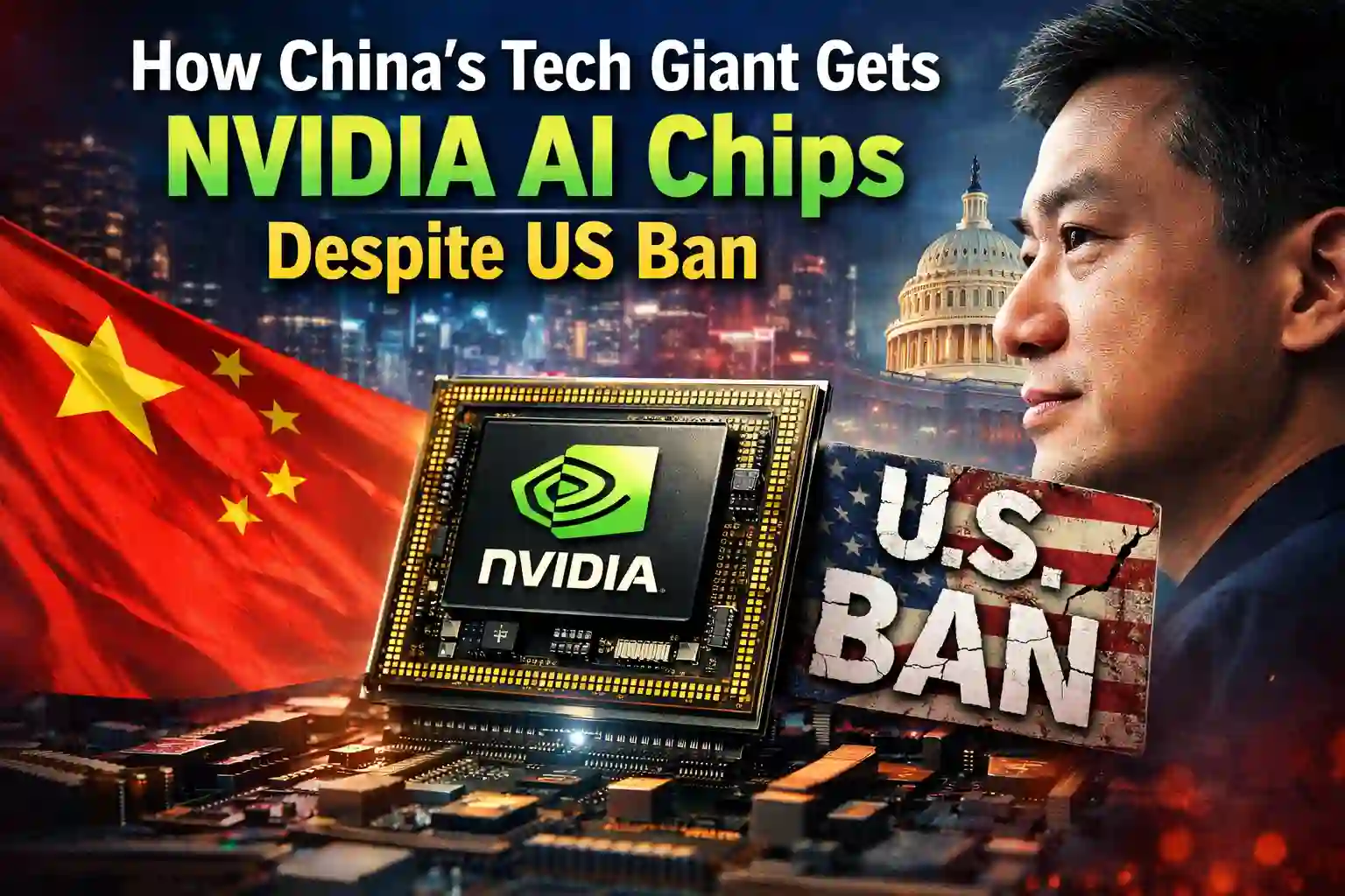 how china gets top nvidia ai chips despite us ban