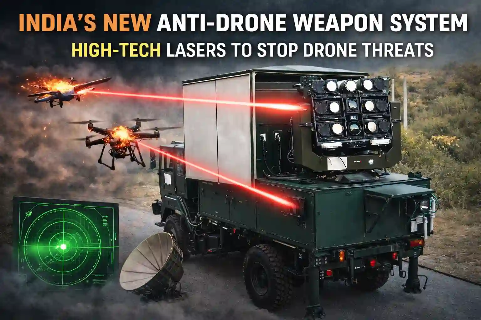 new laser technology to stop drones
