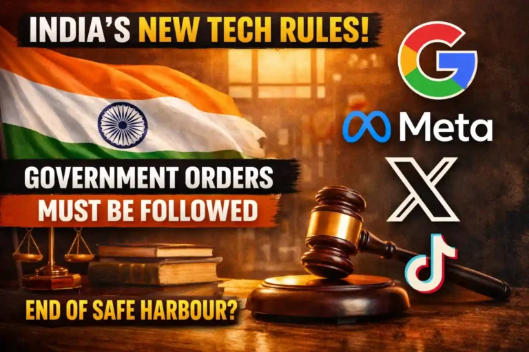 new tech rules for social media in india