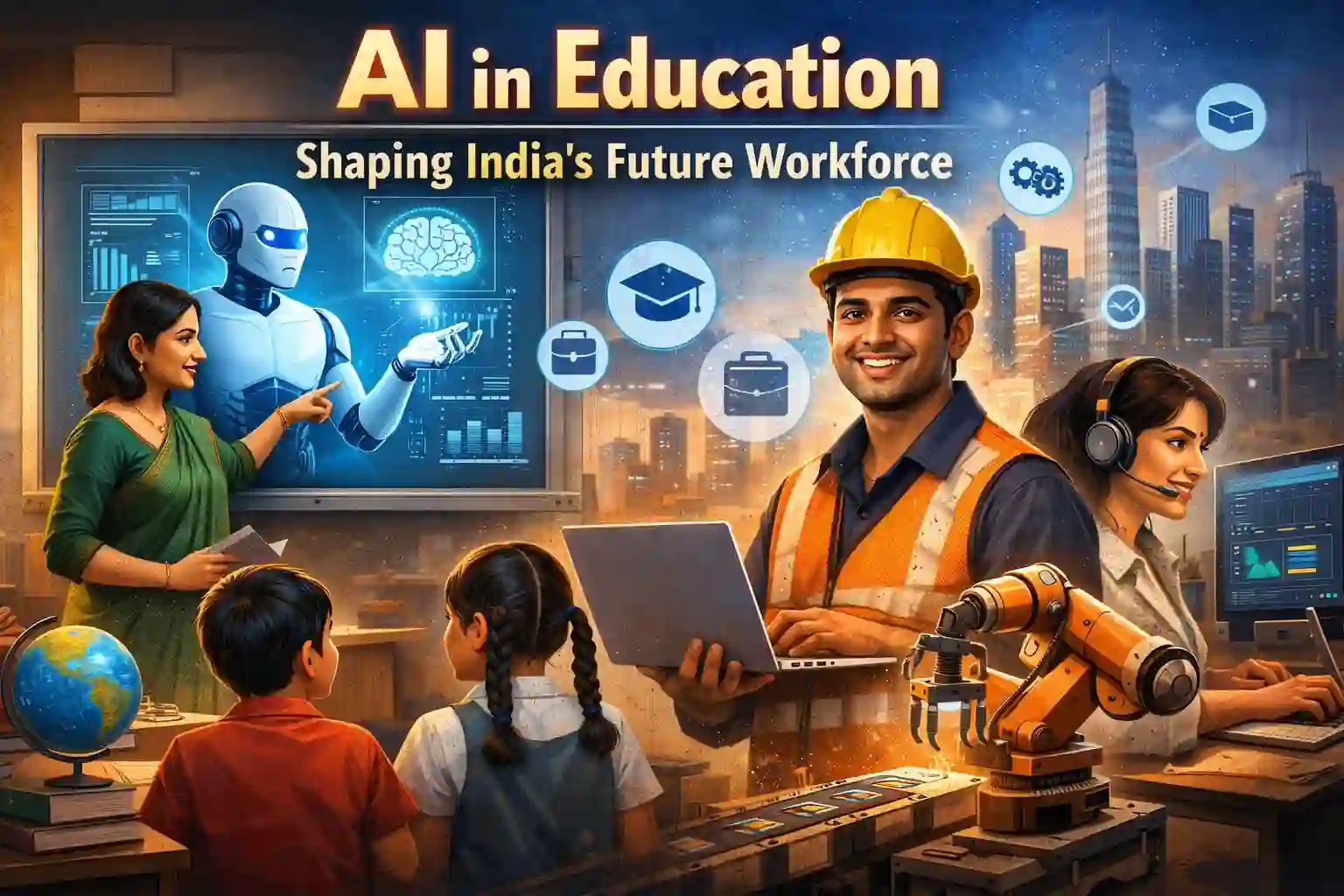 ai powered classrooms in india