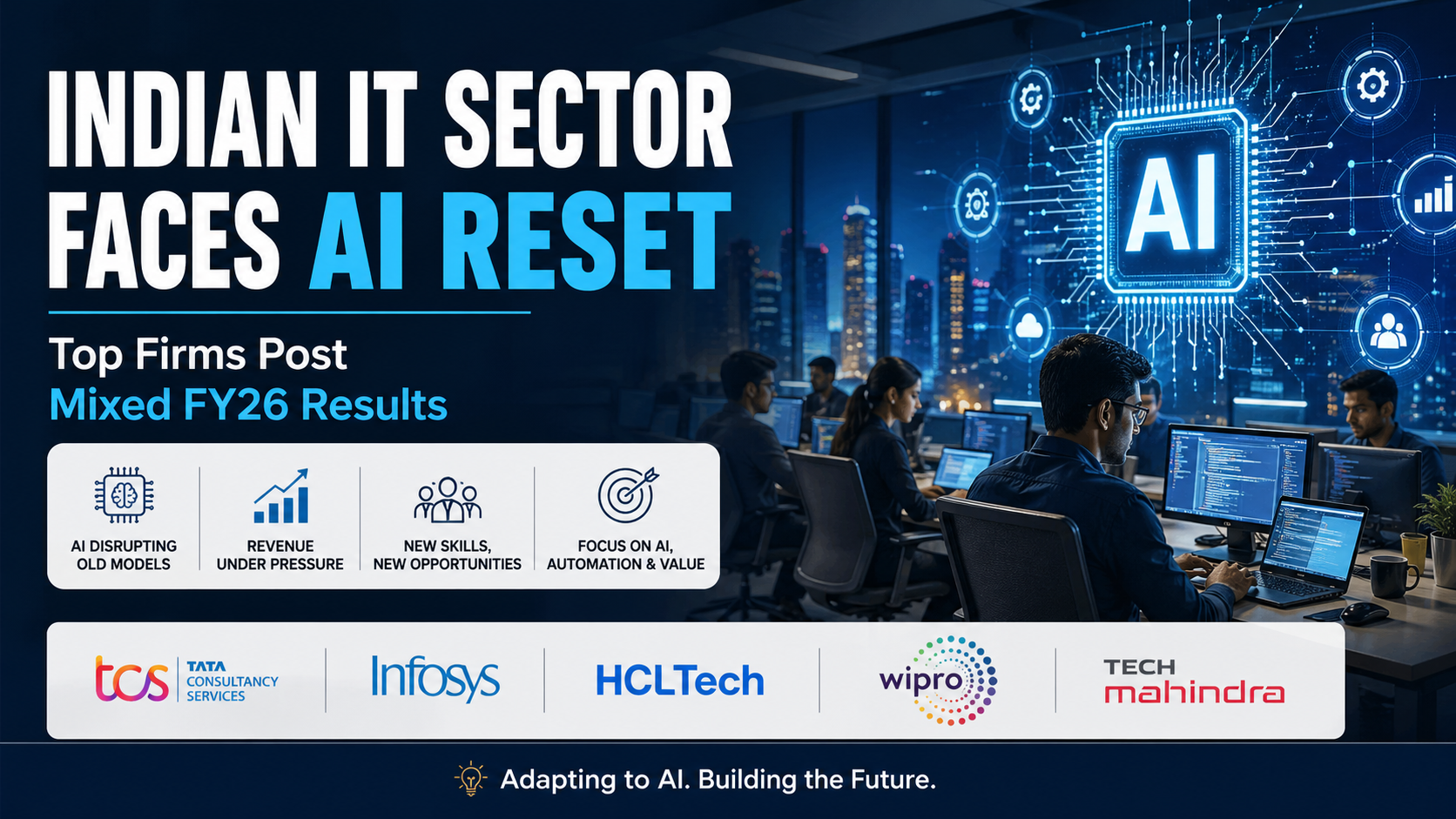 indian tech firms ai shift