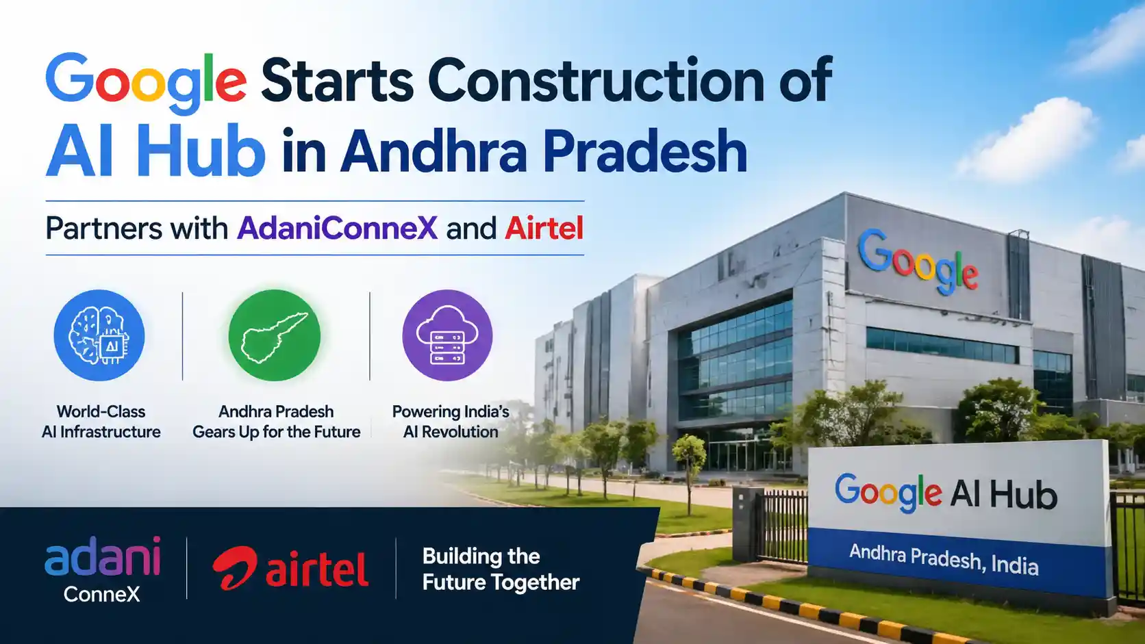 google starts construction of ai hub in andhra pradesh