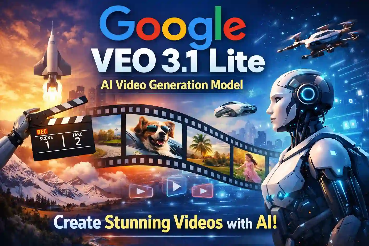 google unveils veo 3 1 lite for easy videos