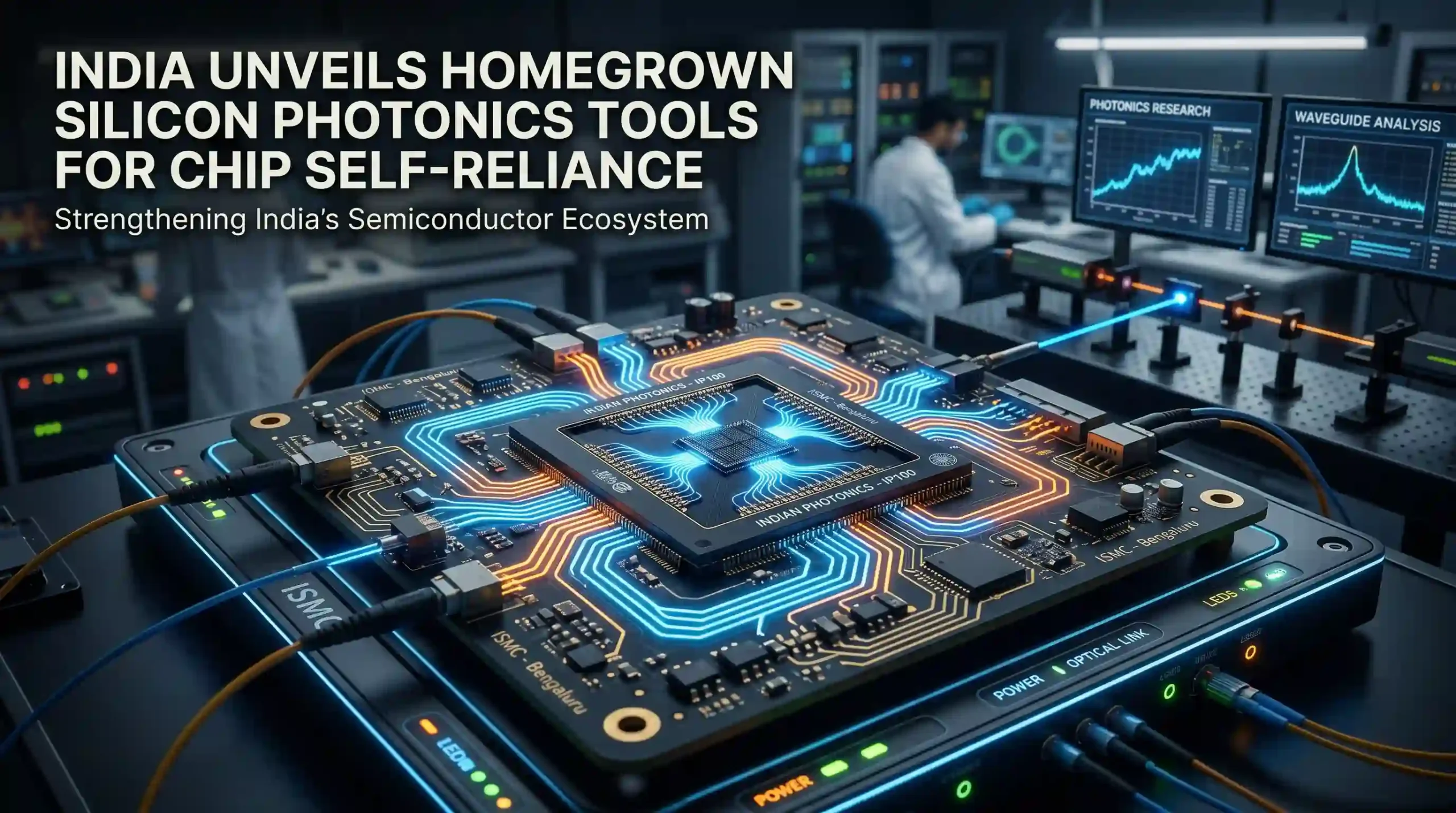 india unveils silicon photonics tools