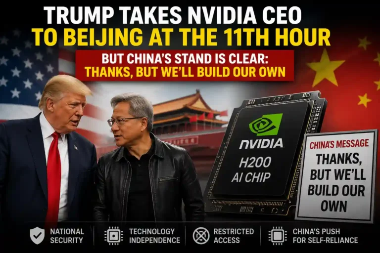 nvidia ceo beijing trip china chip policy